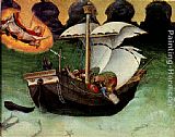 Altarpiece Wall Art - Quaratesi Altarpiece St. Nicholas saves a storm-tossed ship